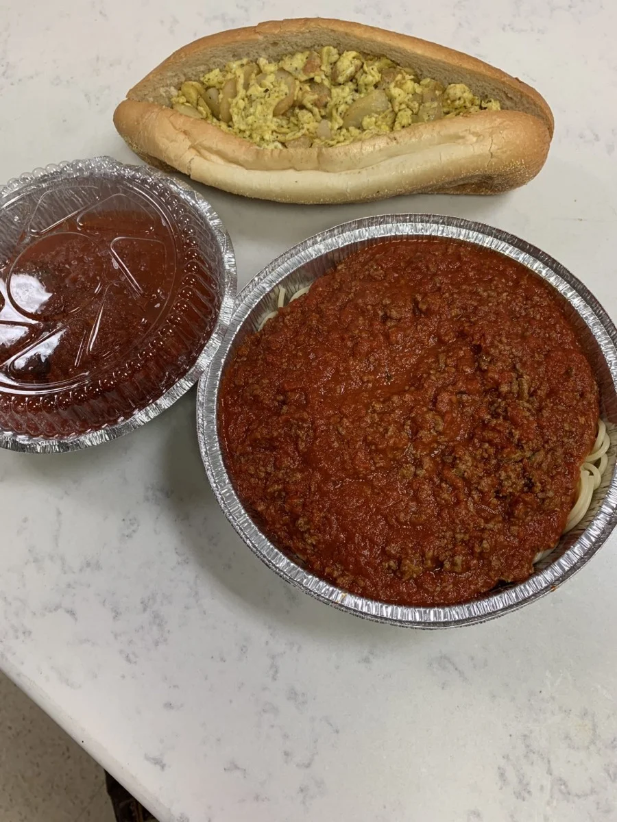 Pizza pie ready to serve