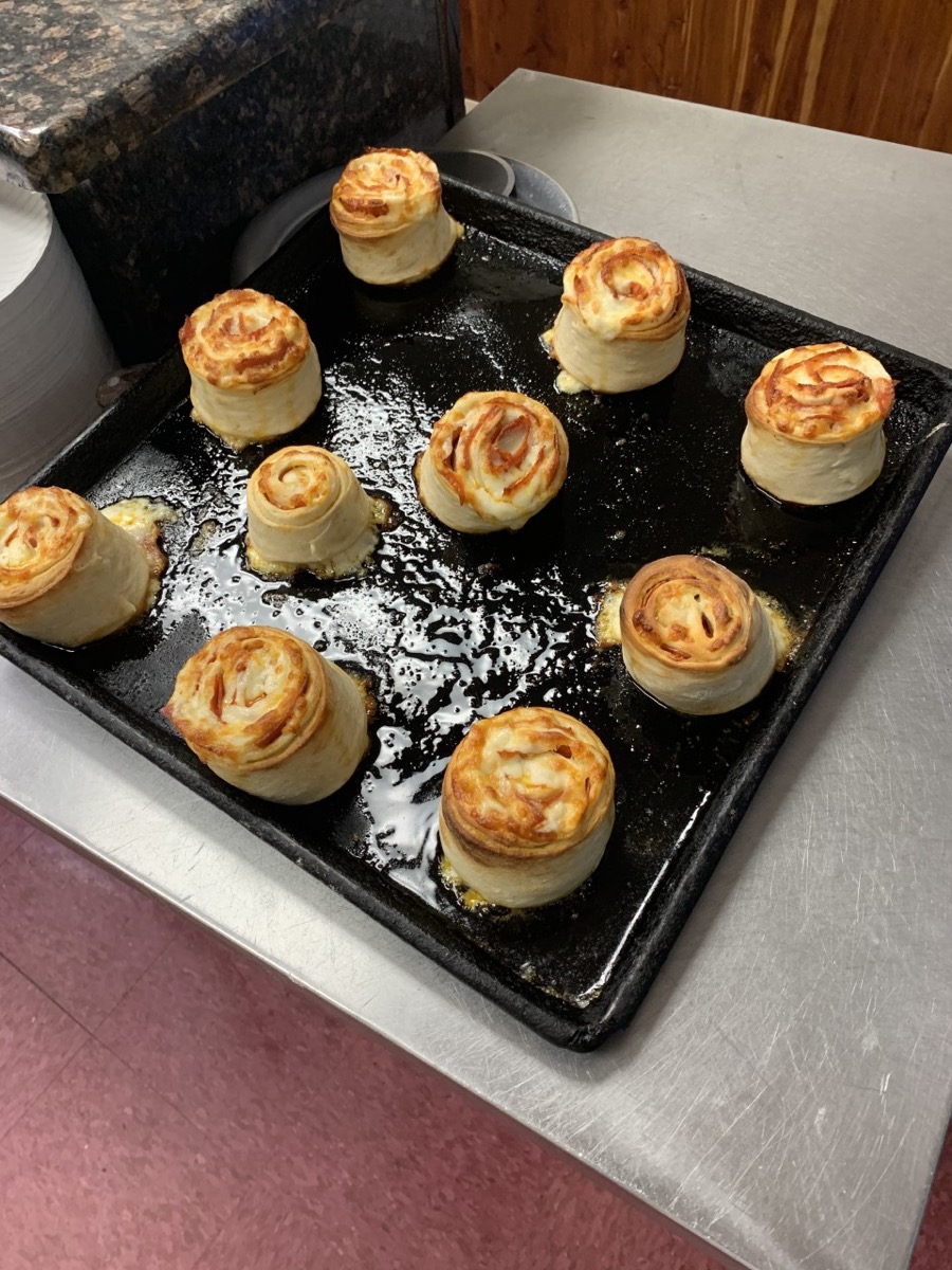 Pasta dish with fresh sauce